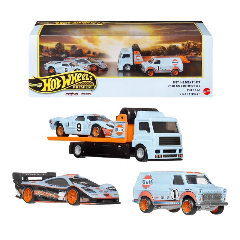 Vintage Collectible Hot Wheels - 새로운 핫휠 르망 가라지 걸프 오일