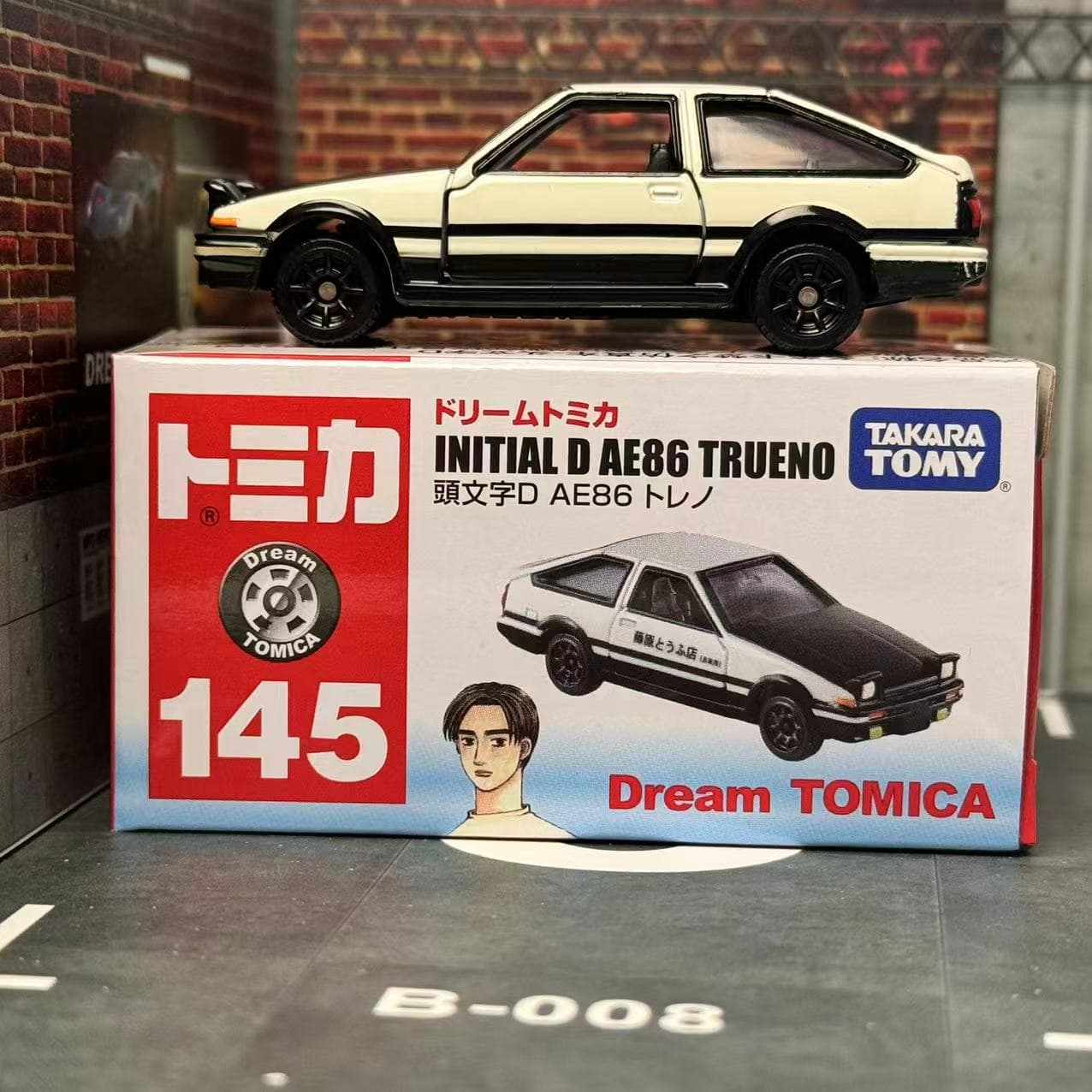 Vintage Collectible Model Cars - 드림 토미카 NO. 145 Initial D