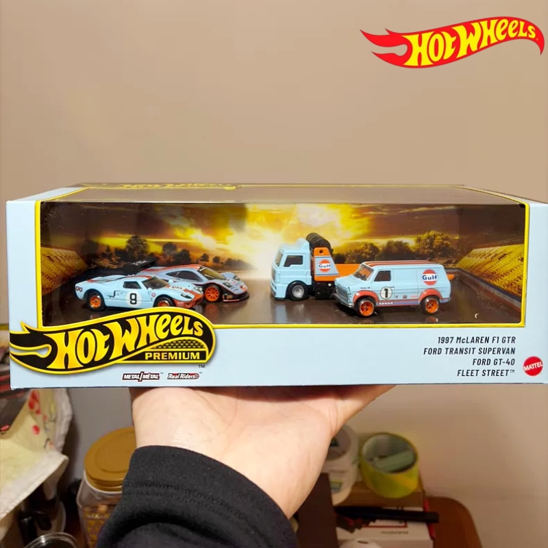 Vintage Collectible Hot Wheels - 핫휠 1:64 르망 가레지 걸프 오일