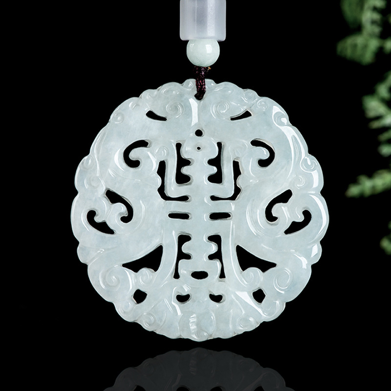 버마산 경옥 드래곤 펜던트 목걸이 여성용 빈티지 선물  - Vintage Necklace 리뷰 및 가격