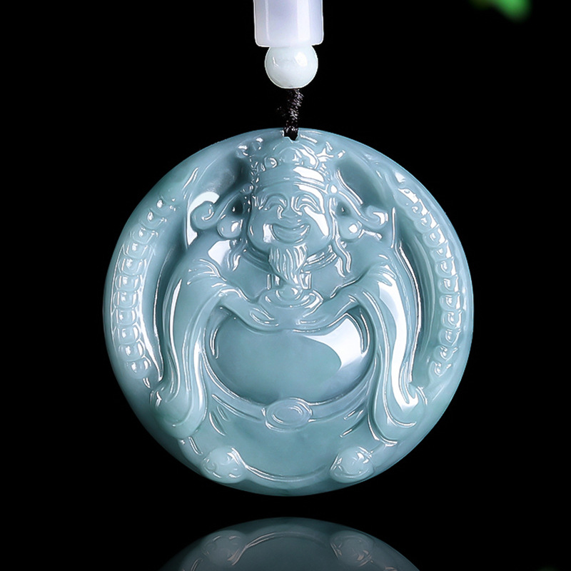 버마산 비취 재질의 부의 신 펜던트 목걸이 참 장식품  - Vintage Necklace 리뷰 및 가격