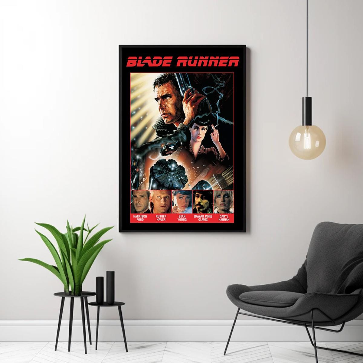 블레이드 러너 1982 클래식 영화 포스터 - 영화 팬 - Vintage Cartoon Collectible 리뷰 및 가격
